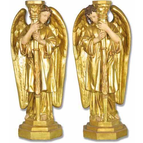 Majestic Angel Set 27" Statues