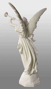 Angels Trumpet-Left 64" Statue