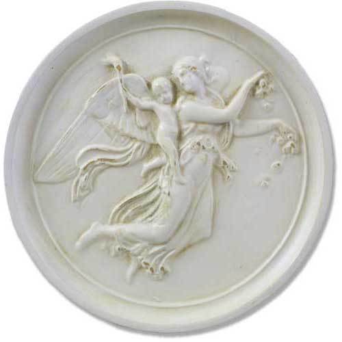 Angel Roundel-Day Plaque