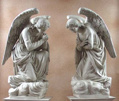 Adoration Kneeling Set 56" Statues