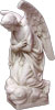 ADORATION KNEELING ANGEL STATUE 56 H