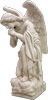 ADORATION KNEELING ANGEL STATUE 56 H