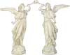 ANGEL TRUMPET SET- 64" STATUE