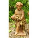 Water Pourer Cherub 38" Statue