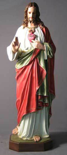 Sacred Heart 52 Realistic Statue