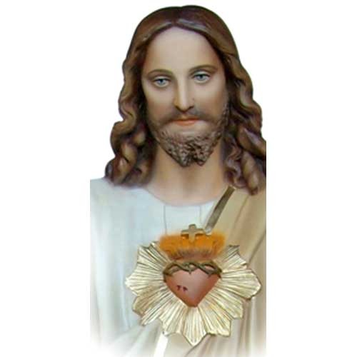 Jesus Sacred Heart Blessing Statue