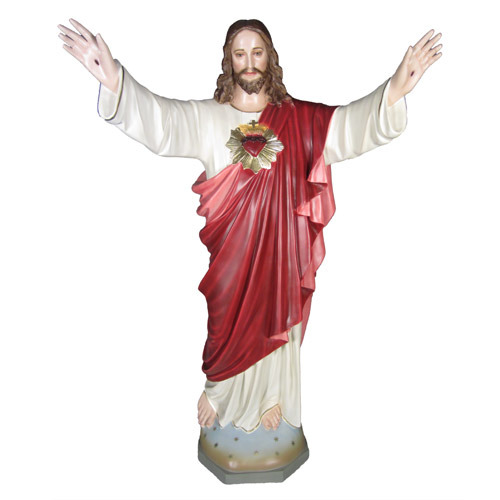 Jesus Sacred Heart Blessing Statue