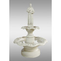 Saint Francis Double Fountain 55"