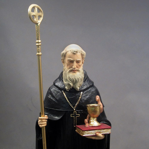 Saint Benedict Statue