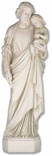 Saint Joseph with Child 36" Statue