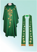 Hand Embroidered Chasuble